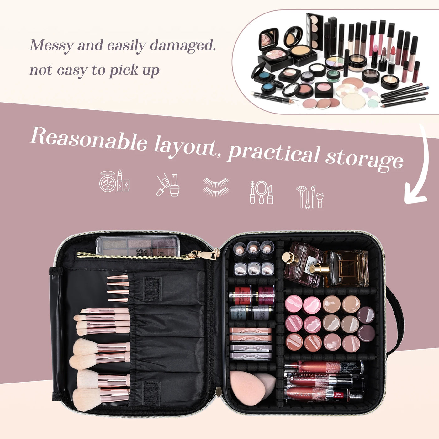 eyeTiff Professional Makeup Bag