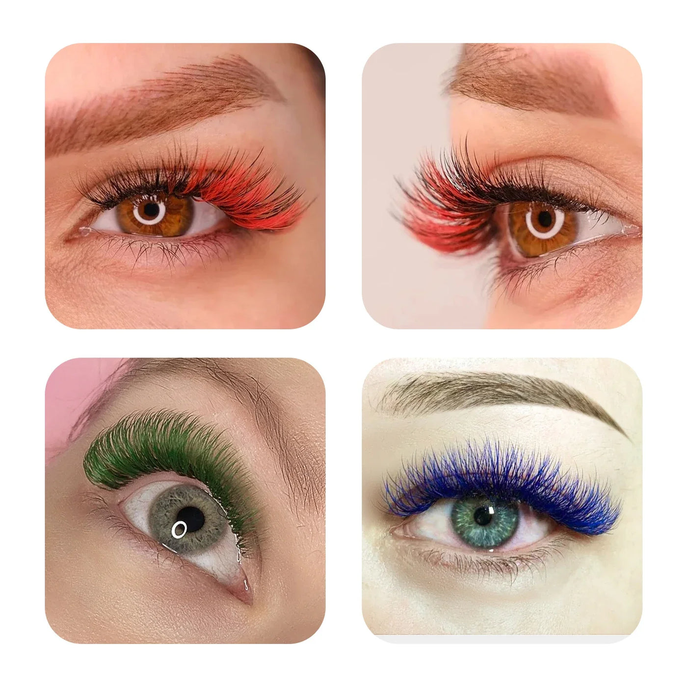 GLAMLASH Color Lashes