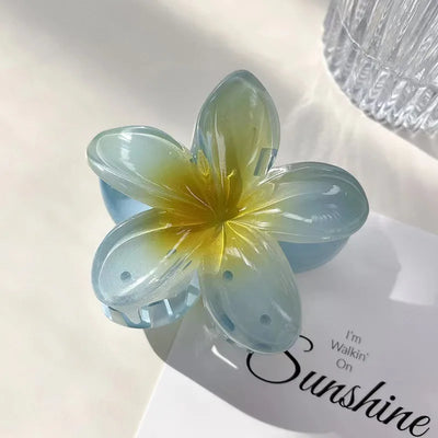 eyeTiff Gradient Flower Hair Clip Accessories