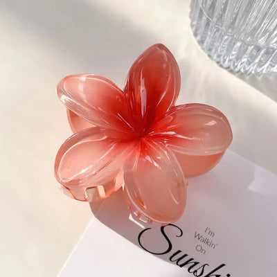 eyeTiff Gradient Flower Hair Clip Accessories